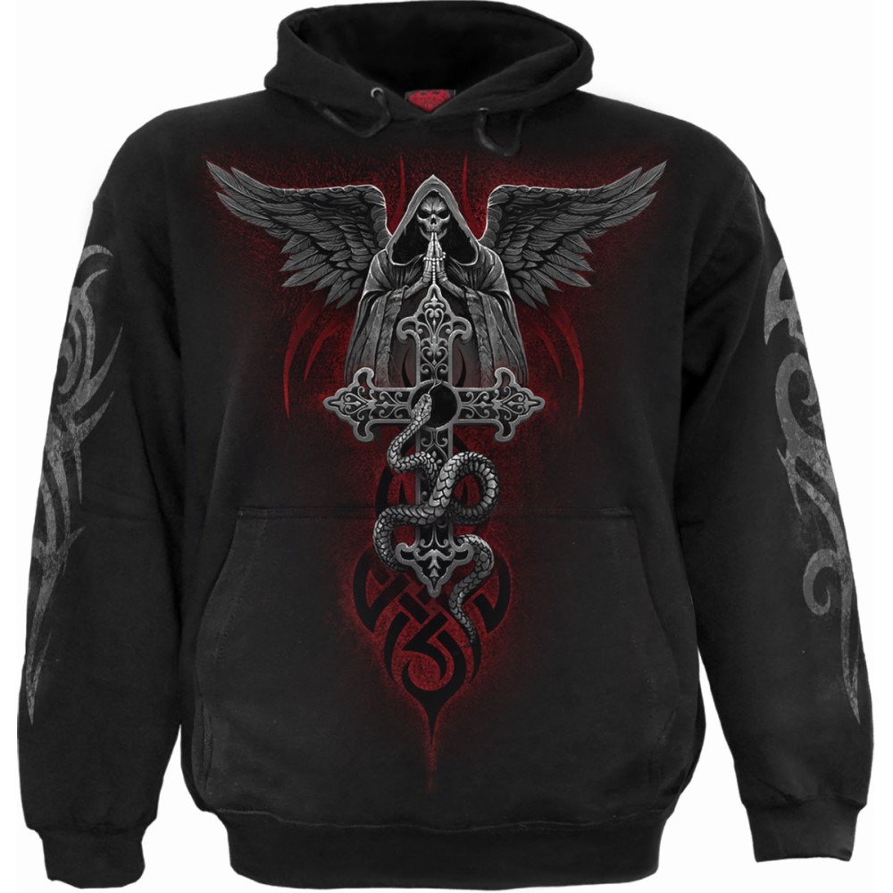 Spiral - THE DEAD Hoodie - Black